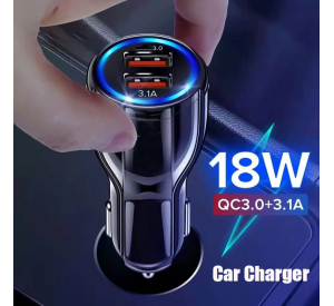 For iPhone XS X 7 8 11 12 Samsung S10 S9 S8 Mobile Phone Charger Car Cigar Lighter Tablet GPS Phone Charger,Dual USB Car Charger 