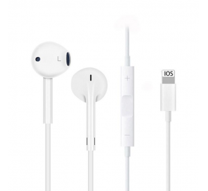 Para iPhone / iPad Android, auriculares Apple originales con enchufe de 3,5 mm y auriculares internos Lightning Auriculares deportivos Auriculares con bajos profundos y ricos