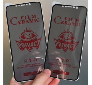 Soft Ceramic Antispy Screen Protector Privacy Protective Film for iPhone for Samsung for Xiaomi for Huawei