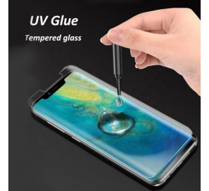 Good Quality UV Film for Huawei Mate 40 RS P40 Pro Nova 8 Pro 5G Full Coverage UV Tempered Glass Screen Protector