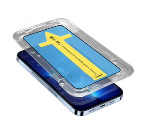 Kit de alineación automática Soporte de montaje Protector de pantalla Segundos Pegatinas Película, Vidrio templado 9D para IPhone XS / 11 PRO / 13 PRO MAX / 14 PLUS / 14 PRO MAX