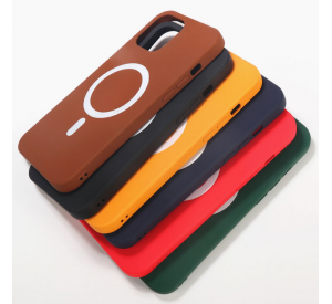 magnetic phone case shockproof silicone magnetic case magsafing phone case for iphone X/XR/11/12/13/14 phone Cover