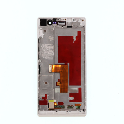 Venta al por mayor Precio bajo Original Nuevo Reemplazo Lcds para teléfonos móviles con ensamblaje combinado de marco para Huawei Ascend P7 Pantalla Lcd, pantalla LCD 100% original' />