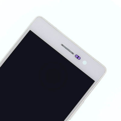 Venta al por mayor Precio bajo Original Nuevo Reemplazo Lcds para teléfonos móviles con ensamblaje combinado de marco para Huawei Ascend P7 Pantalla Lcd, pantalla LCD 100% original' />