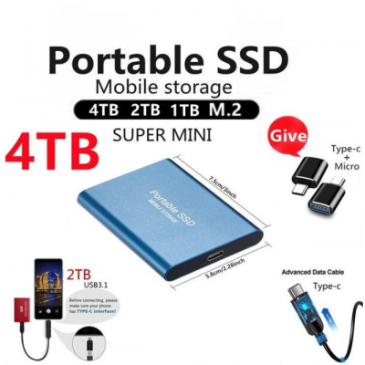 Dropship USB 3,0 de alta velocidad 7200RPM 16TB disco duro móvil unidad de estado sólido almacenamiento móvil SSD portátil' />
