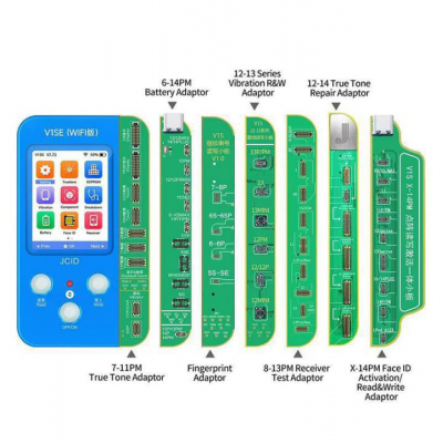 JCID Phone Reading Programmer V1SE Face ID JC Photosensitive Original Color Dot Matrix Board For Ture Tone Battery Repair' />
