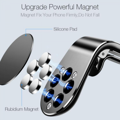 High Quality Car Holder Air Vent Car Phone Mount 360 Degree Magnetic Phone Holder For Phone' />