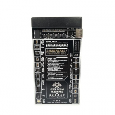 OSS Team w209 pro iPhone Placa de activación de batería 6 a 13 pro Max Samsung mini Android placa de circuito Probador de carga móvil' />