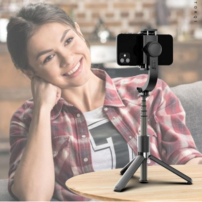 Go pro teléfono estabilizador móvil 3d inalámbrico de mano suave teléfono inteligente seguimiento selfie palo soporte bolsillo cardán estabilizador' />