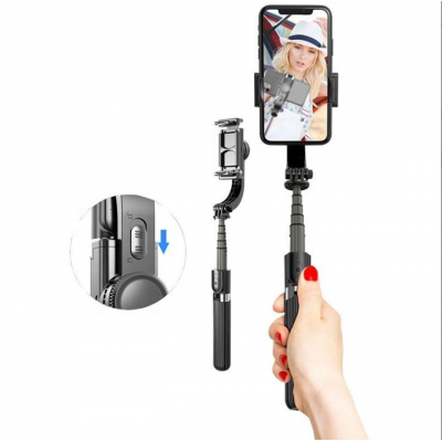 Go pro teléfono estabilizador móvil 3d inalámbrico de mano suave teléfono inteligente seguimiento selfie palo soporte bolsillo cardán estabilizador' />